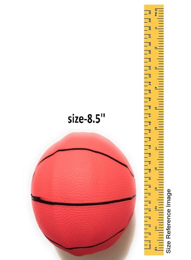 NELSTRAB:- Red Football Playground Balls Kickball for Kids and Adults - for Dodge Ball, Handball, Boys Girls Kids(2-5 Years)(Set of 1) - Image 4